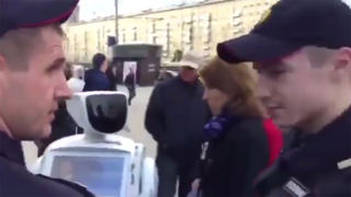 Russian Runaway Robot Radicalized, Got 'Arrested' at Political Rally <em></em>
